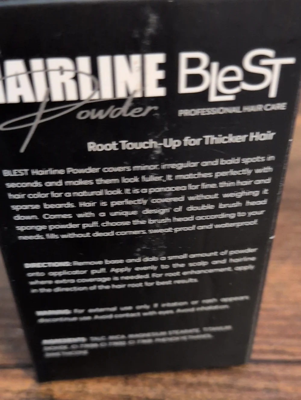 BleSt Hairline Powder - Light Brown New